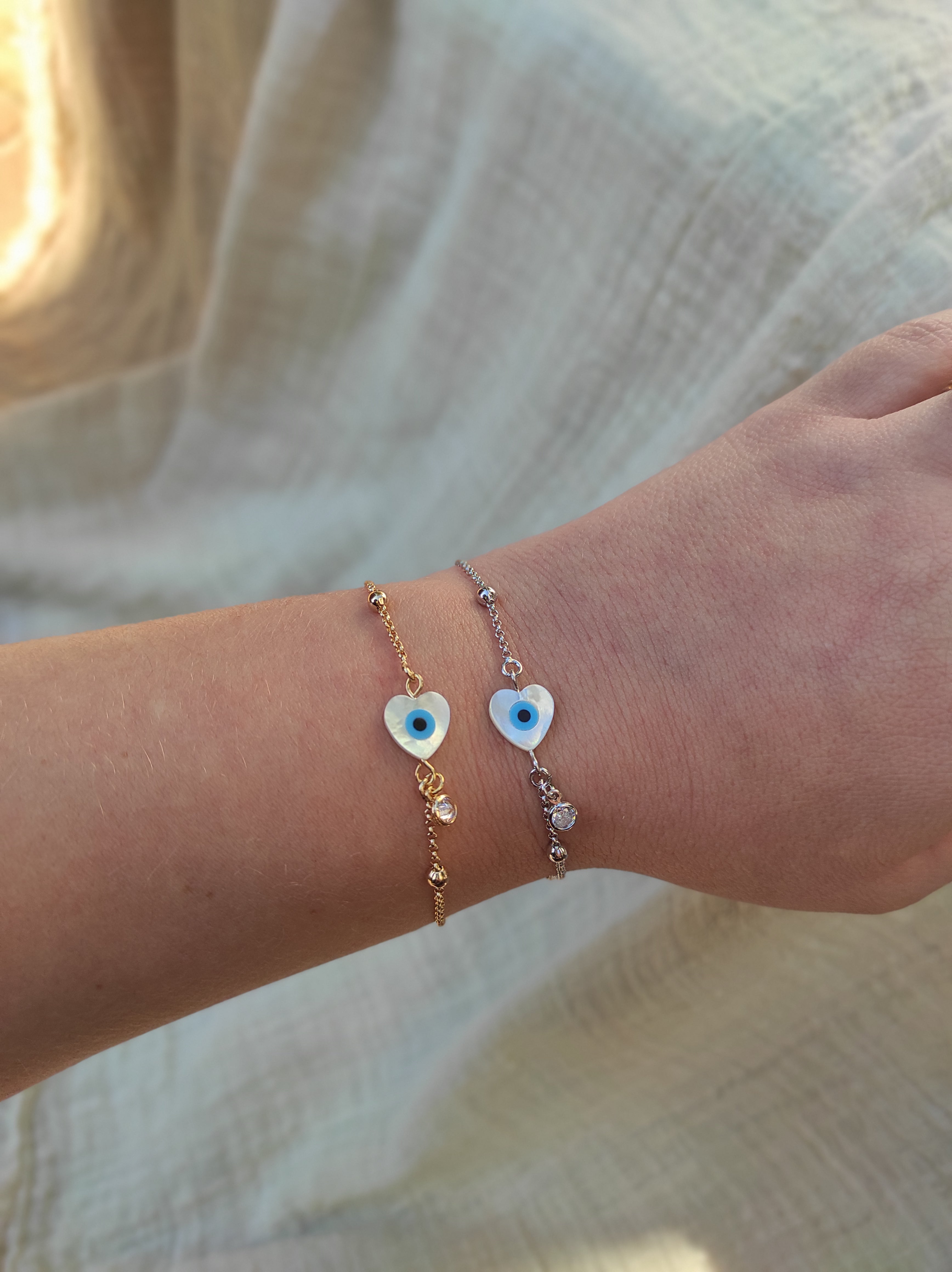 Pulseira Love Eye Ouro